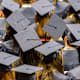 A group of graduating student wearing caps.